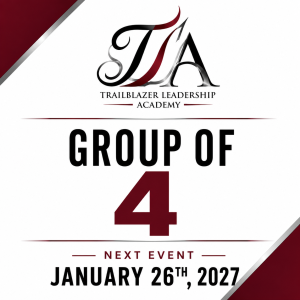 January 26, 2027: Leadership Masterclass: Character, Change & Culture - Group of 4